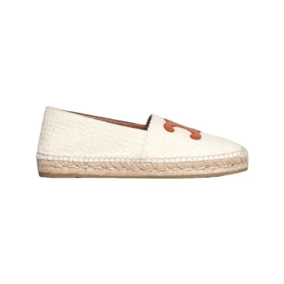 LES ESPADRILLES CELINE in TWEED & CALFSKIN