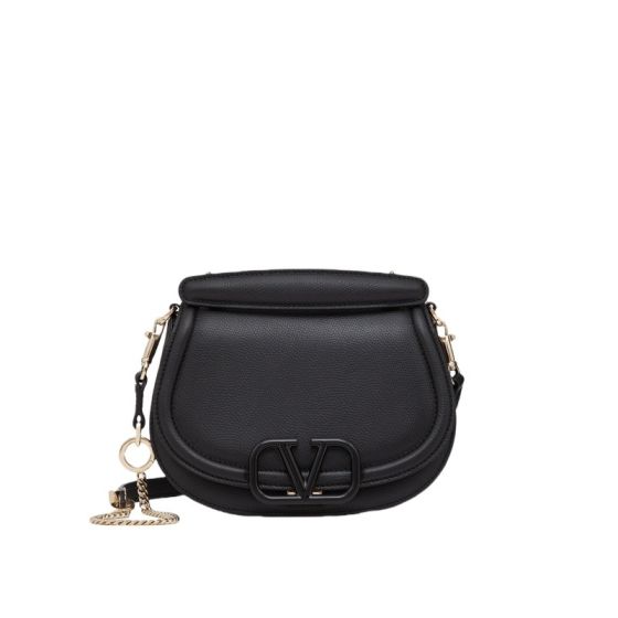Valentino VSLING SHOULDER BAG IN GRAINY CALFSKIN