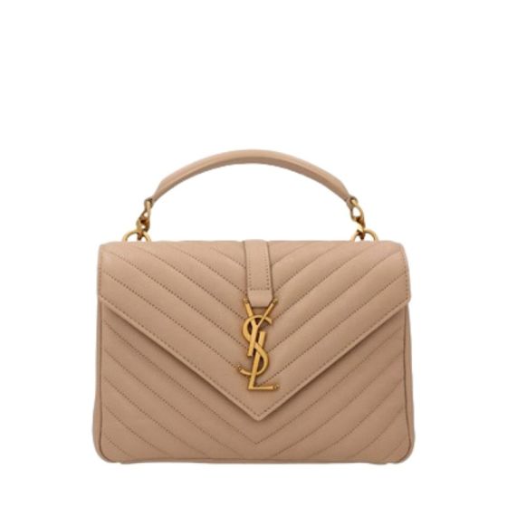 YSL COLLEGE MEDIUM IN QUILTED LEATHER