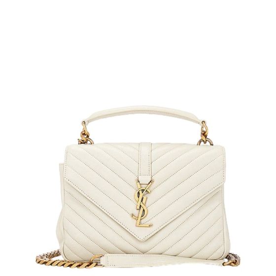 YSL COLLEGE MEDIUM IN QUILTED LEATHER