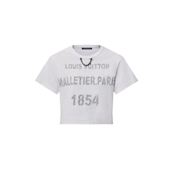 LV Stencil Signature Crop Top
