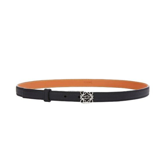 LOEWE Anagram belt in pebble grain calfskin
