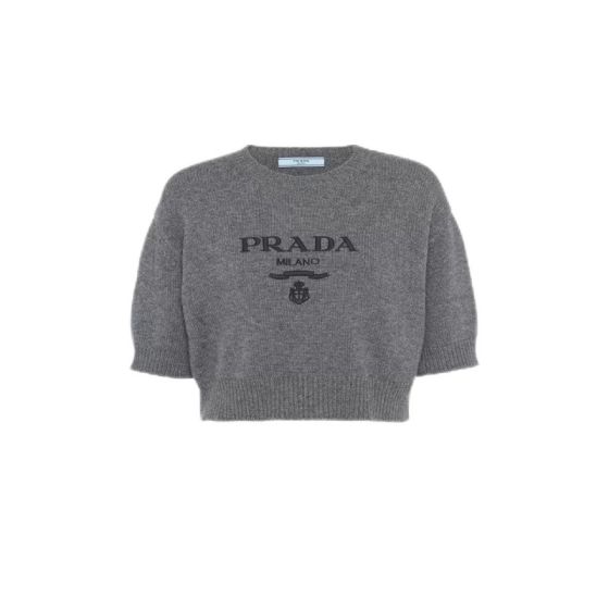 Prada Wool and cashmere crew-neck sweater