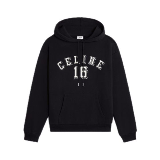 celine 16 loose hoodie in COTTON FLEECE