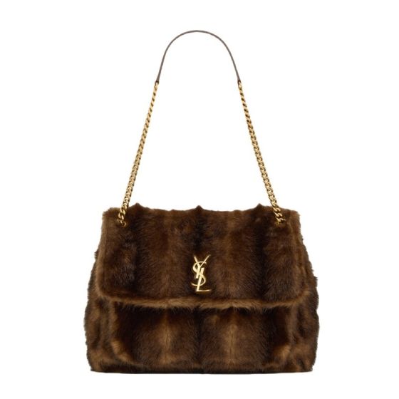 YSL NIKI large in shearling