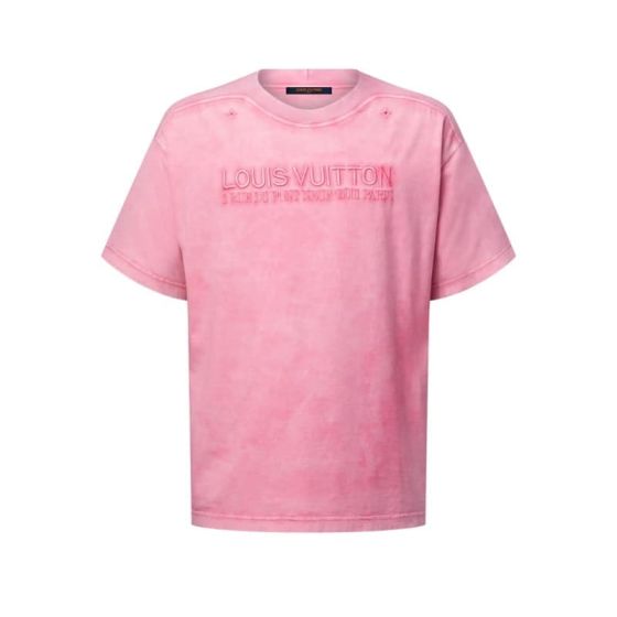 LV Washed Ribbed T-Shirt