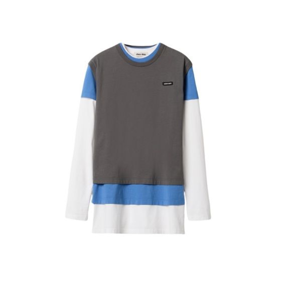 MIU MIU Set of 3 Jersey T-shirts
