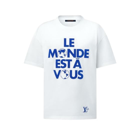 LV Graphic Cotton T-Shirt