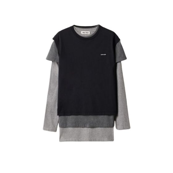 MIU MIU Set of 3 Jersey T-shirts