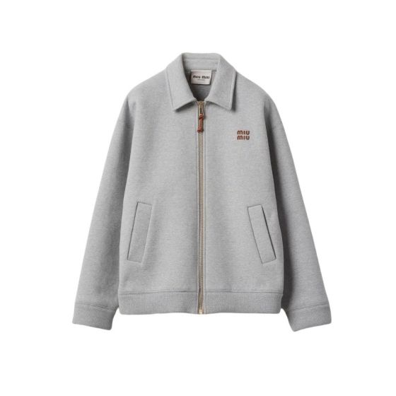 MIU MIU Jersey blouson jacket