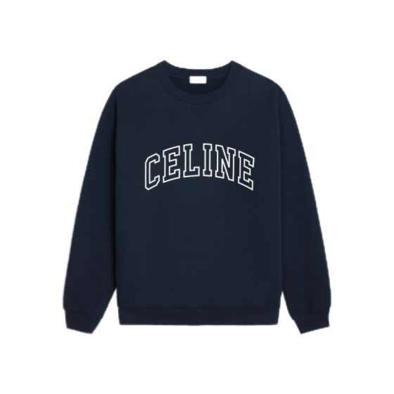 celine loose sweatshirt in COTTON FLEECE