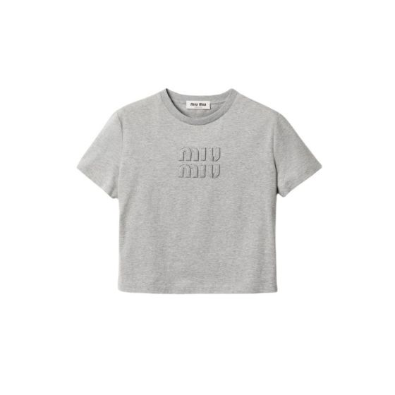 MIU MIU Cotton jersey T-shirt