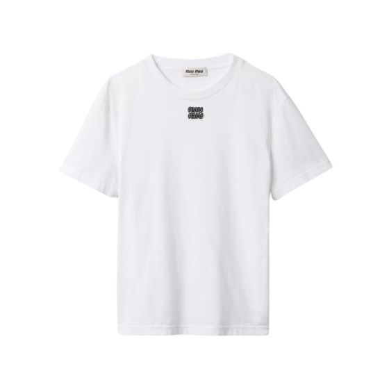 MIU MIU Cotton jersey T-shirt