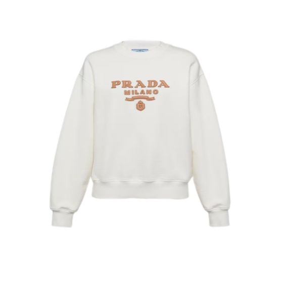 Prada Oversized cotton sweatshirt