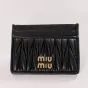 MIU MIU Matelassé nappa leather card holder