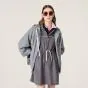 MIU MIU Technical silk mini-dress