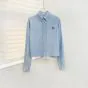 MIU MIU Striped chambray shirt