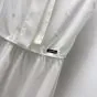 MIU MIU Slubbed poplin dress