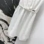 MIU MIU Slubbed poplin dress