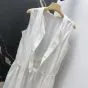 MIU MIU Slubbed poplin dress