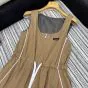 MIU MIU Technical silk dress
