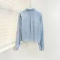 MIU MIU Striped chambray shirt