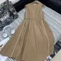 MIU MIU Technical silk dress
