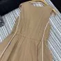 MIU MIU Technical silk dress