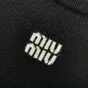 MIU MIU Viscose round-neck dress