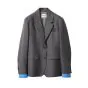 MIU MIU Single-breasted gabardine jacket