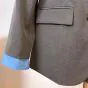 MIU MIU Single-breasted gabardine jacket