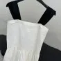 MIU MIU Embroidered batiste dress