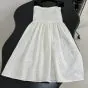 MIU MIU Embroidered batiste dress
