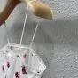 MIU MIU Slubbed poplin dress