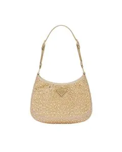 Prada Cleo satin bag with crystals