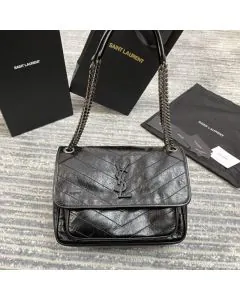 YSL NIKI MEDIUM IN VINTAGE LEATHER