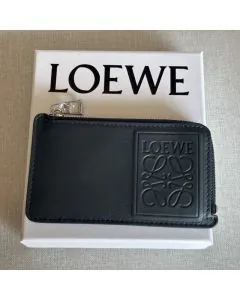 LOEWE Coin cardholder in satin calfskin