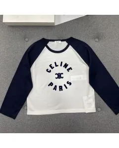 Celine Triomphe t-shirt in cotton jersey