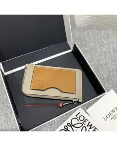LOEWE Coin cardholder in soft grained calfskin