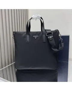 Prada Re-Nylon and Saffiano leather tote bag