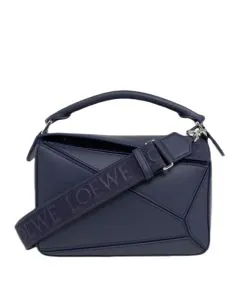 LOEWE Small Puzzle bag in satin calfskin