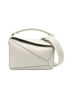 LOEWE Small Puzzle bag in satin calfskin