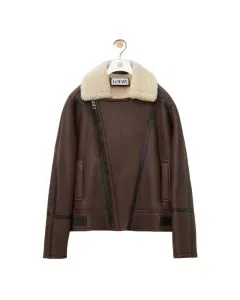 LOEWE Aviator jacket in shearling