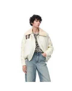 LOEWE Puffer vest in cotton blend