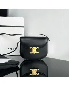 Celine BESACE CLEA IN SHINY CALFSKIN
