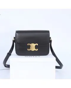 Celine TEEN TRIOMPHE BAG IN SHINY CALFSKIN