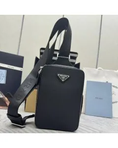 Prada Brique Saffiano leather bag