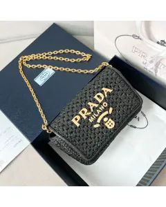 Prada Crochet shoulder bag