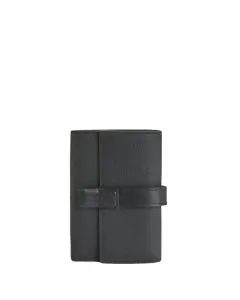 LOEWE Small vertical wallet in soft grained calfskin