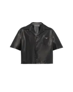Prada Nappa leather shirt